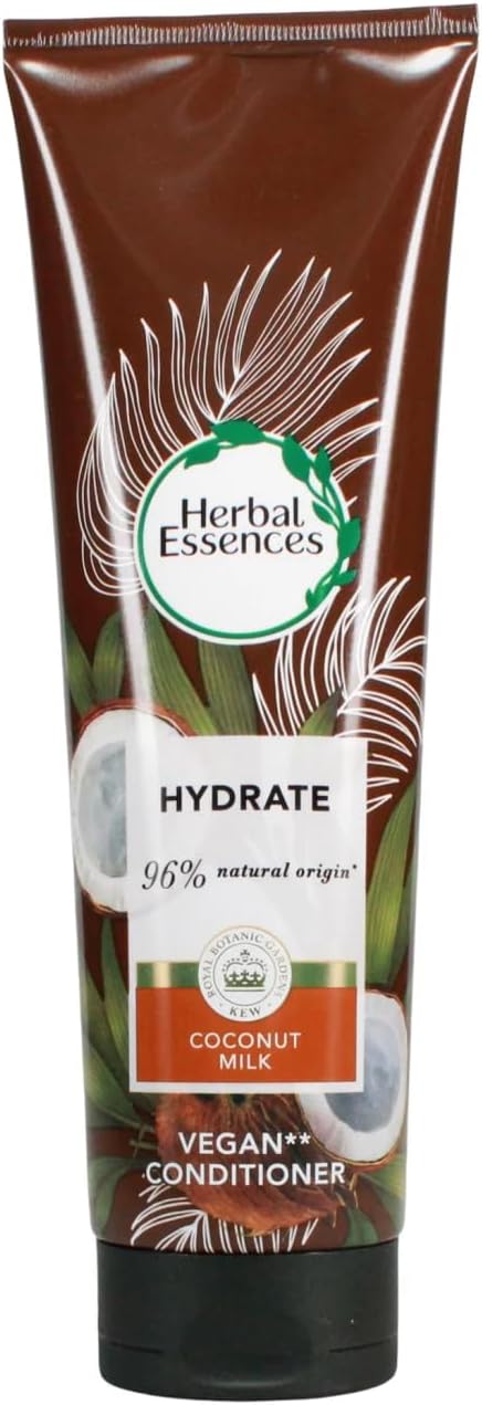 Herbal Essences Hydrate Coconut Milk Conditioner 275ml to Deeply Nourish Very Dry Hair