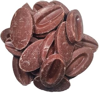 Valrhona 4658 Jivara 40% Milk Chocolate Baking Feves from OliveNation, Creamy Melting Discs - 1/2 lb