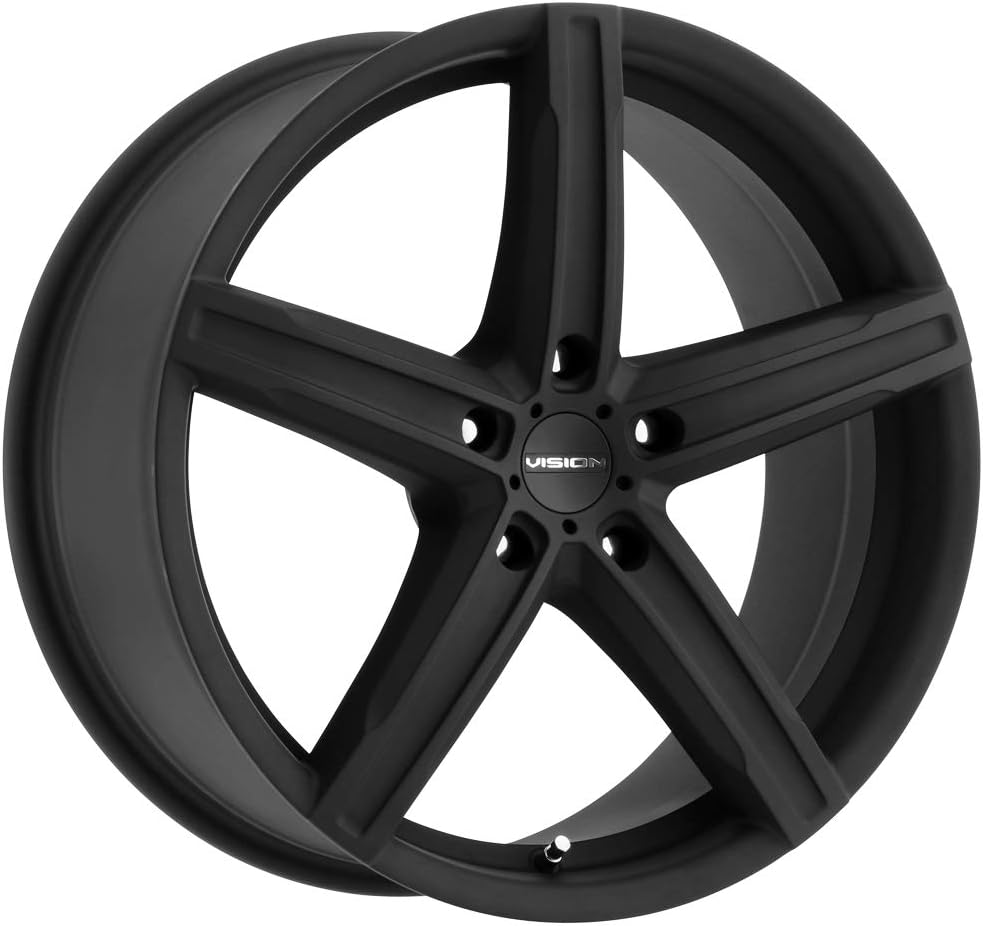 Vision 469 Boost 17x7 5x115 +38mm Satin Black Wheel Rim 17" Inch