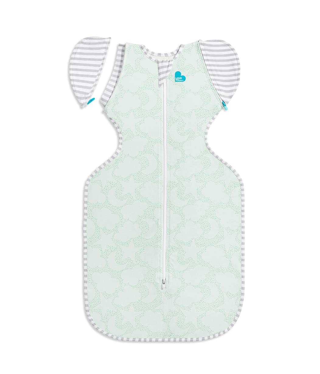 Love to Dream Swaddle Up Organic Cotton | 1.0 TOG, 19-24lbs, Dot Mint