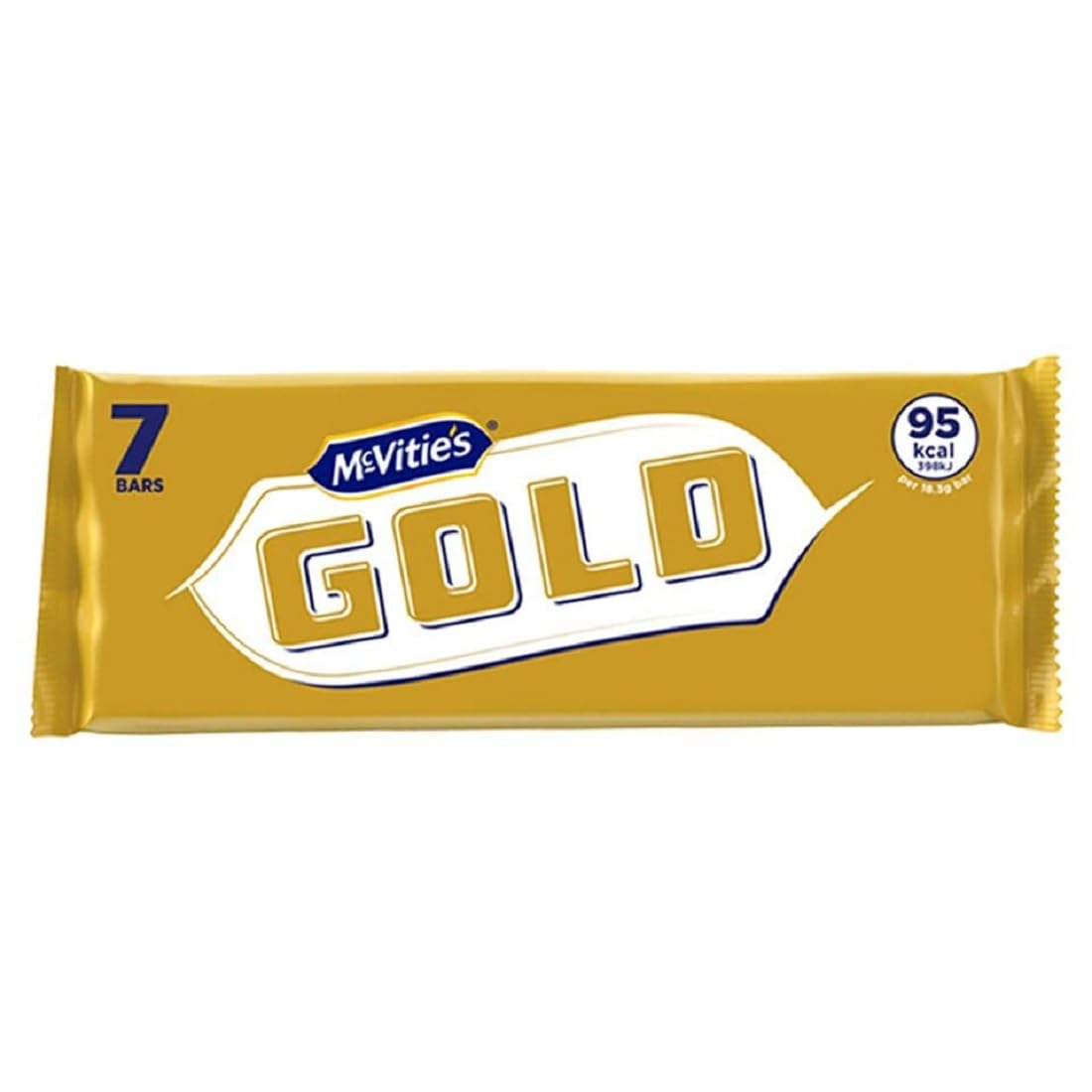Mcvities Gold Bars 7Pk, 128.1g (Pack of 1)
