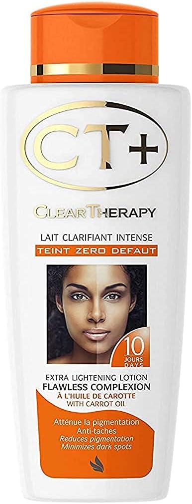 CT+ Clear Therapy Radiance Boost Lotion 500ml – With Carrot Oil & Fruit Acids for Bright, Even-Toned Skin in 7 Days