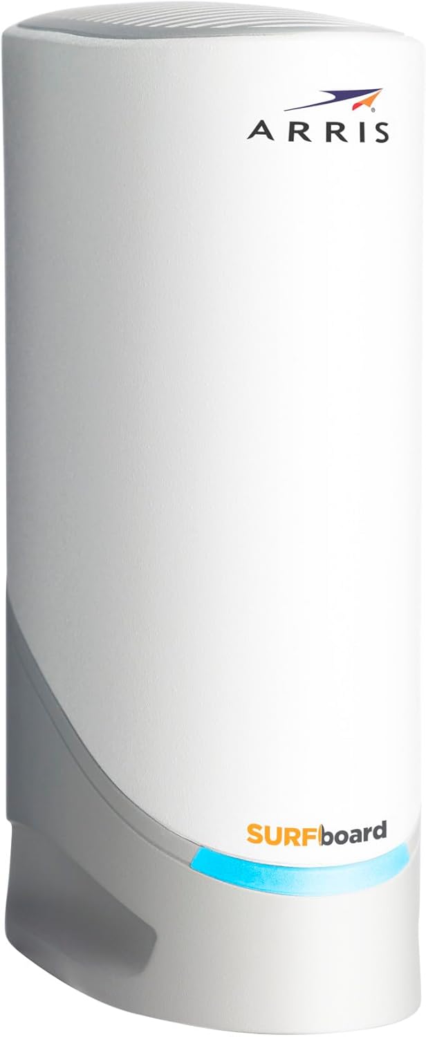 ARRIS (S33) - Cable Modem - Fast DOCSIS 3.1 Multi-Gigabit Cable Modem For Comcast Xfinity, Cox, Spectrum & More 1 & 2.5 Gbps Ports 2.5 Gbps Max Internet Speeds 2 Year Warranty - (No Built-in Wifi)