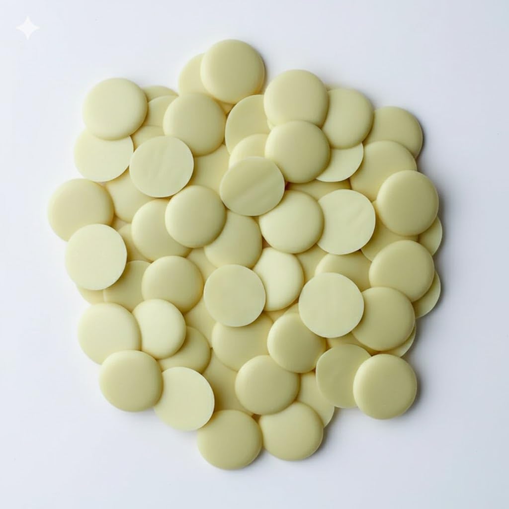 Belcolade Easy Melt Belgian White Chocolate Buttons - 200g