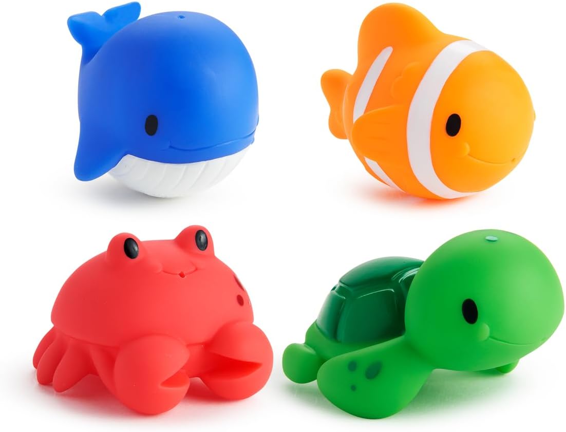 Munchkin Ocean Bath Toy (Pack of 4)
