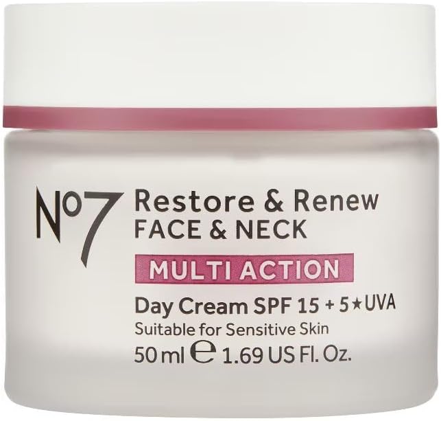 No7 Restore & Renew Face & Neck Multi Action Day Cream 50ml