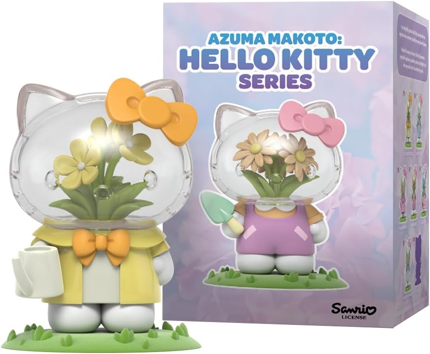 Mighty Jaxx Azuma Makoto x Sanrio: Hello Kitty Series | Blind Box Collectible Figurines | One Pack - Contains One Random Figure