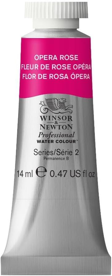 Winsor & Newton 14 ml Tube Professional Water Colour Paint, Opera Rose