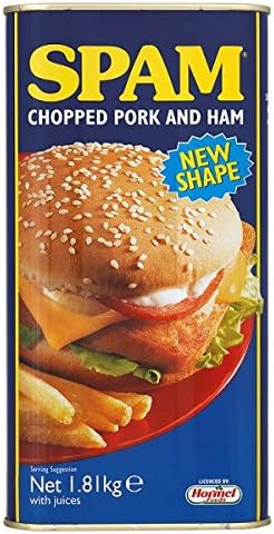 ( 6 Pack ) Spam Chopped Pork and Ham 1.81kg