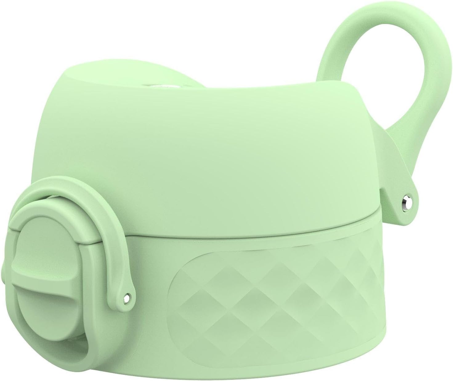 Ion8 Leak Proof Replacement OneTouch 2.0 Water Bottle Lid, Leak Proof, Easy to Open, Secure Lock, Dishwasher Safe, BPA Free, Hygienic Flip Cover, Carry Handle, Easy Clean, Small, Surf Green