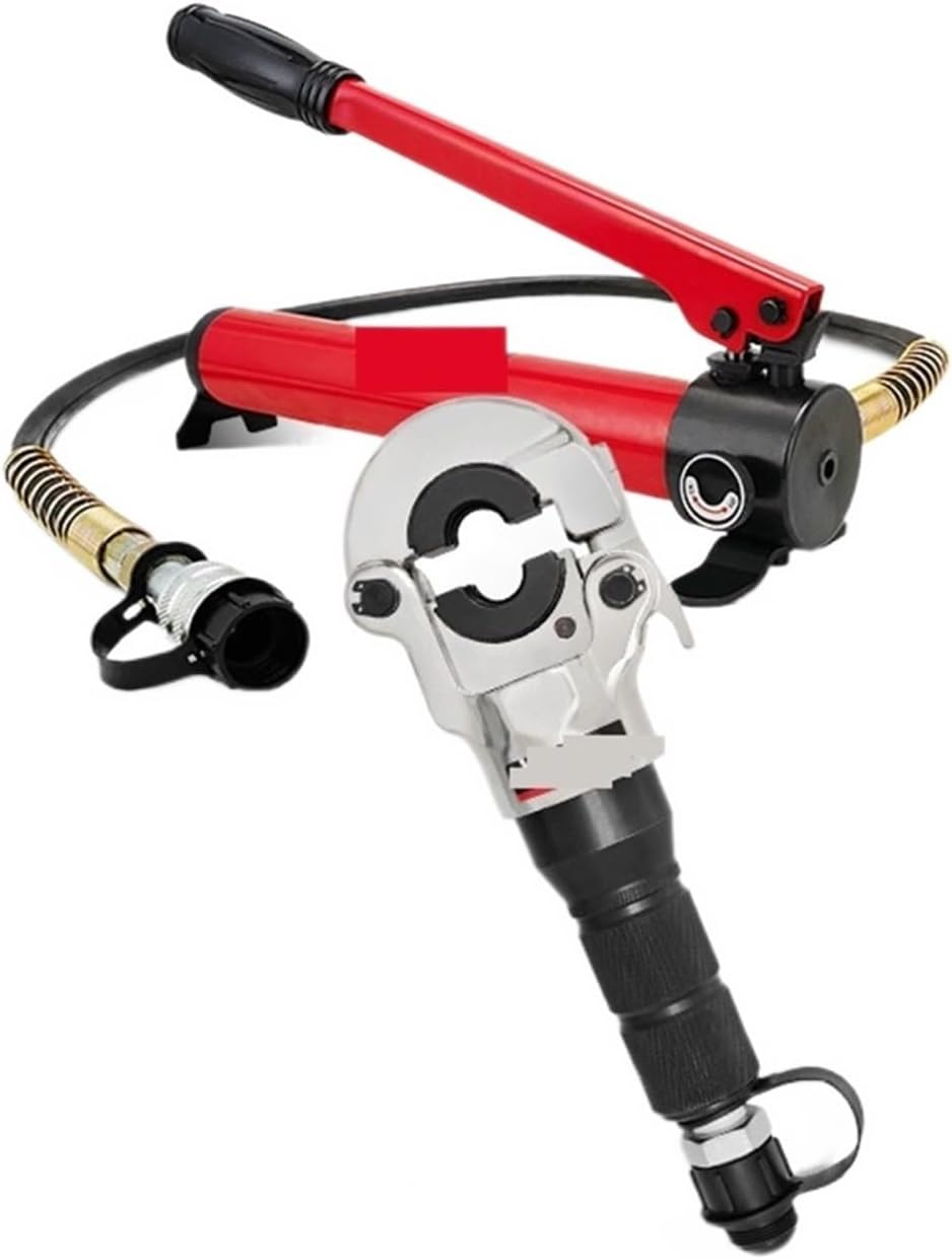 Pneumatic Grippers Split Type Hydraulic Pex Pipe Crimping Tools Plumbing Tools Hydraulic Pipe Pressing Tools TH16-32mm with Hydraulic Pump(Color:CW-1632 with APR-180)