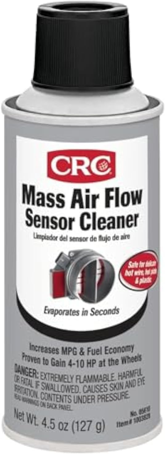 CRC Mass Air Flow Sensor Cleaner, 4.5 Wt Oz, 05610