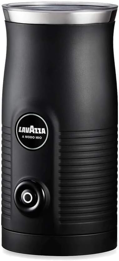Lavazza A Modo Mio 18200090 Montalatte Elettrico Milkeasy Accessories for Coffee Machines, Steel, 460 W, Black