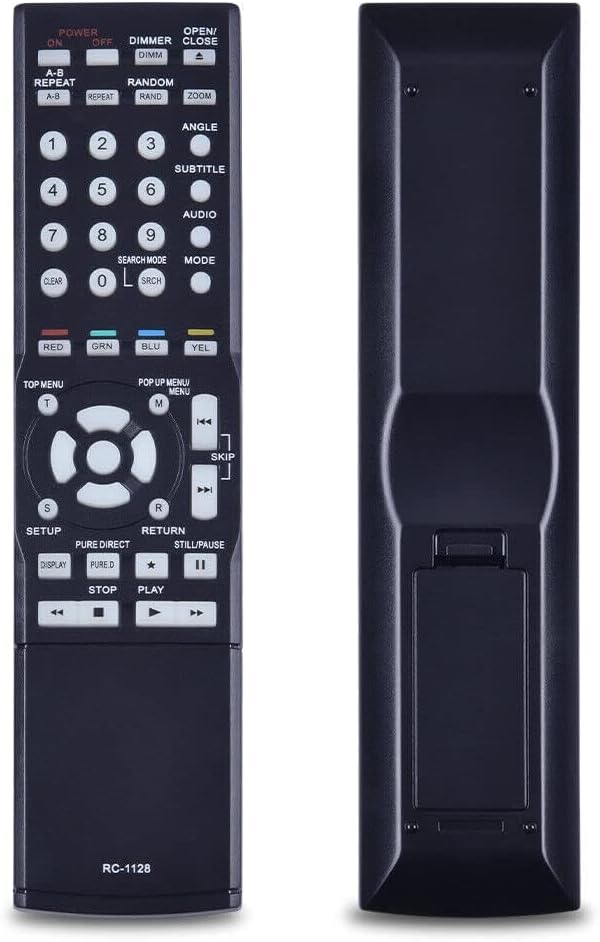 PZL RC1128 RC-1128 New Remote Control Replacement for Denon for Blu-ray Video DVD Player DNV500DBP1610 BP2010 DBP-1610 DBP-2010CI DBP-2010 DBP2010CI DN-V500BD