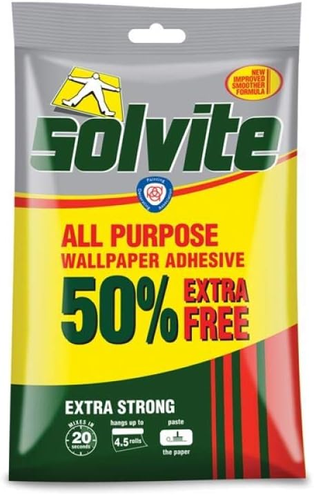 Solvite SLVTHRIFT Wallpaper & Border Paste, Set of 1