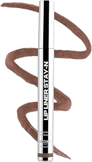 Sacheu Lip Liner Stay-N - Peel Off Lip Liner Tattoo, Peel Off Lip Stain, Long Lasting Lip Stain Peel Off, Infused with Hyaluronic Acid & Vitamin E, For All Skin Types, HEY-zel