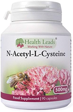 N-Acetyl-L-Cysteine (NAC) 500mg x 90 Capsules - Magnesium Stearate Free