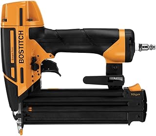 BOSTITCH Brad Nailer Kit, 18GA, Smart Point, Pneumatic (BTFP12233)