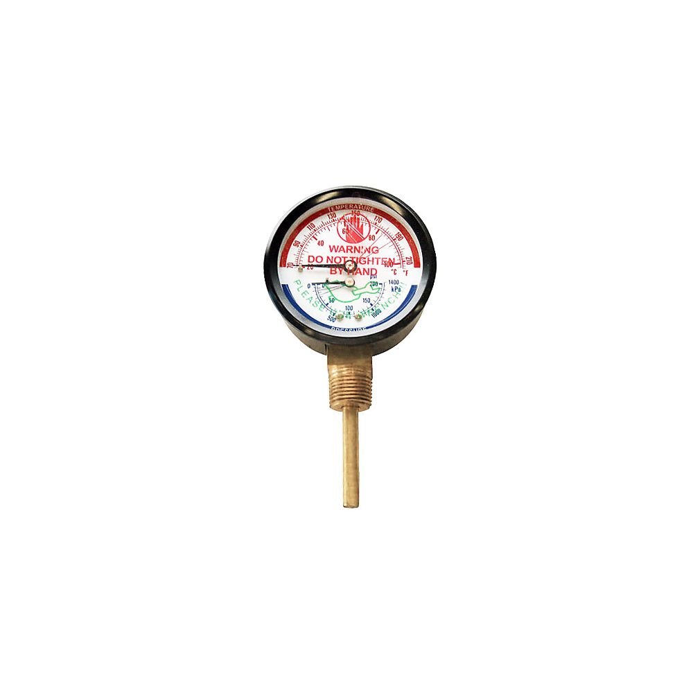 Hatco 03.01.003.00 Press/Temp Gauge 3" Dia 50-290F 0-200 Psi For Hatco Champion 621004