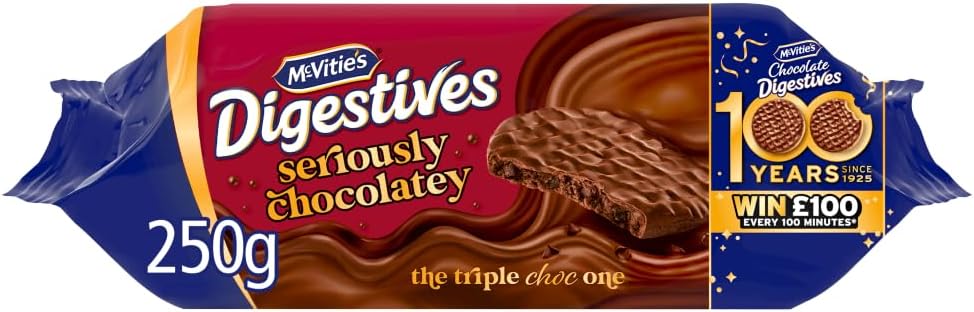 McVitie's Seriously Chocolate Digestive Biscuits 232g