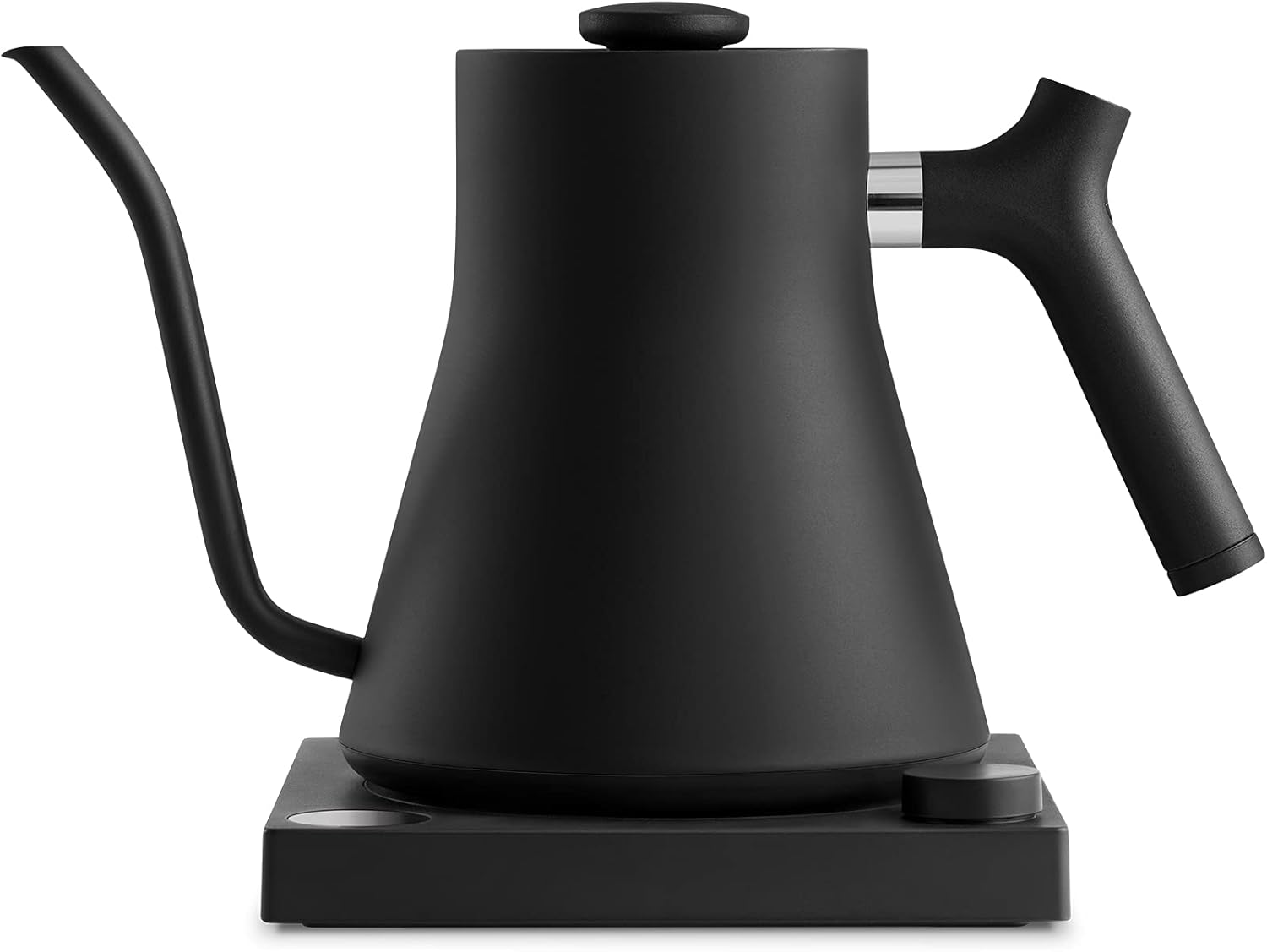 Fellow Stagg EKG Electric Gooseneck Kettle - Pour-Over Coffee and Tea Kettle - Stainless Steel Water Boiler - Quick Heating for Boiling Water - Matte Black