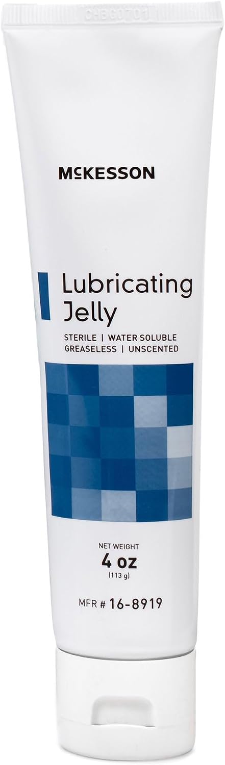 89191401 Lubricating Jelly McKesson 4 oz. Tube Sterile