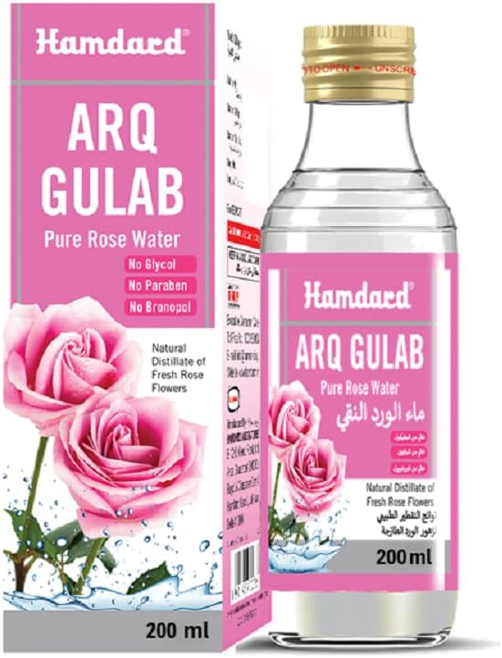 Hamdard Arq Gulab Pure Rose Water - 200ml