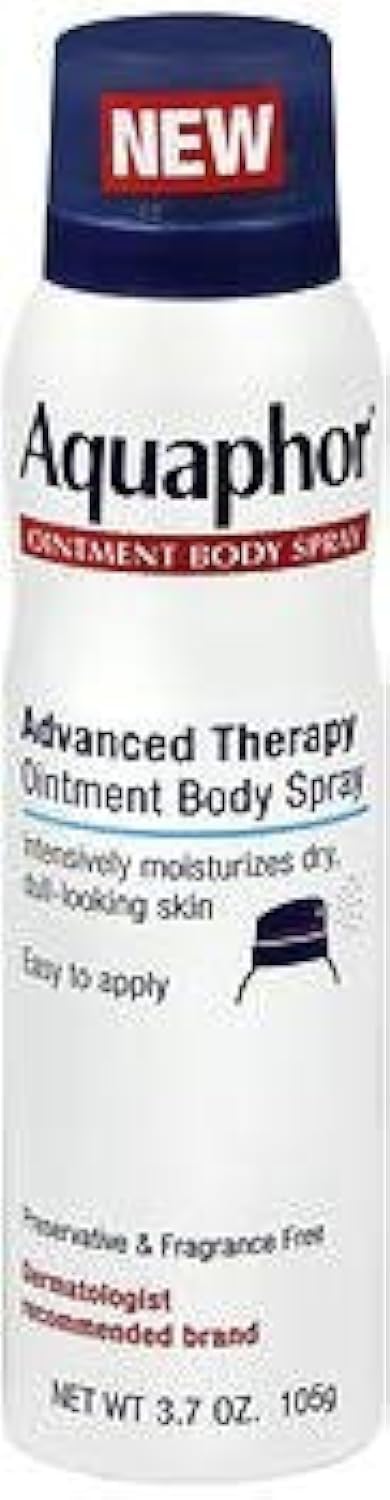 Aquaphor Advanced Therapy Ointment Body Spray - 3.7 oz, Pack of 4