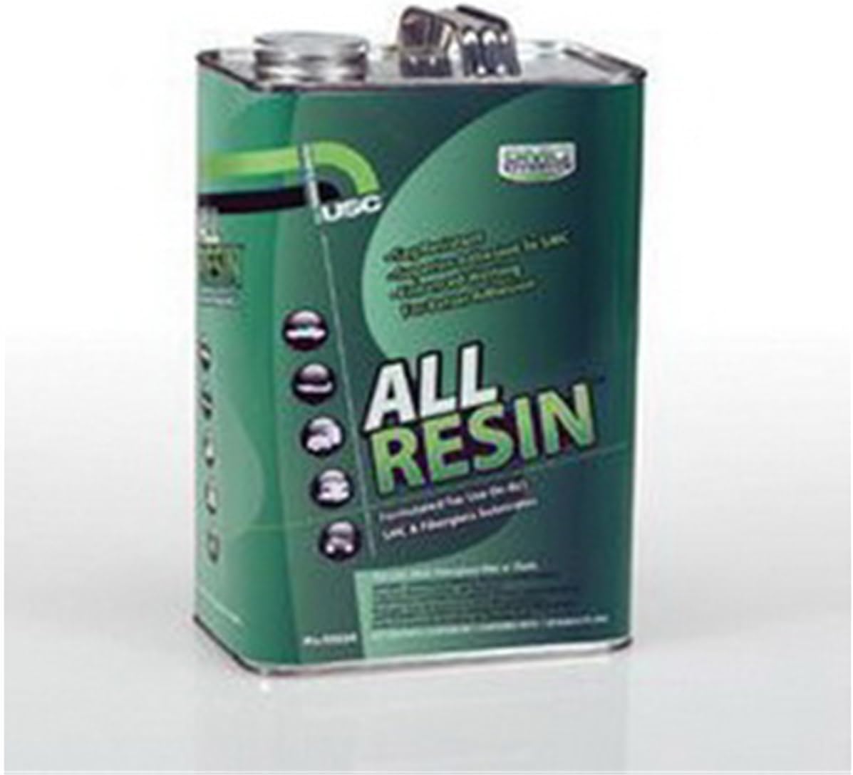 All Resin Polyester-Hybrid Repair Resin, 1-Quart