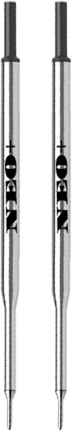 NEO+ Set of 2 ballpoint pen refills compatible with PaperMate (RED INK)