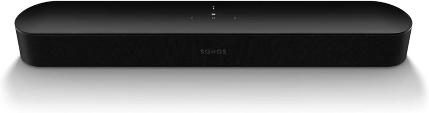 Sonos Beam (Gen 2) The compact smart soundbar for TV, music and more. (Black)