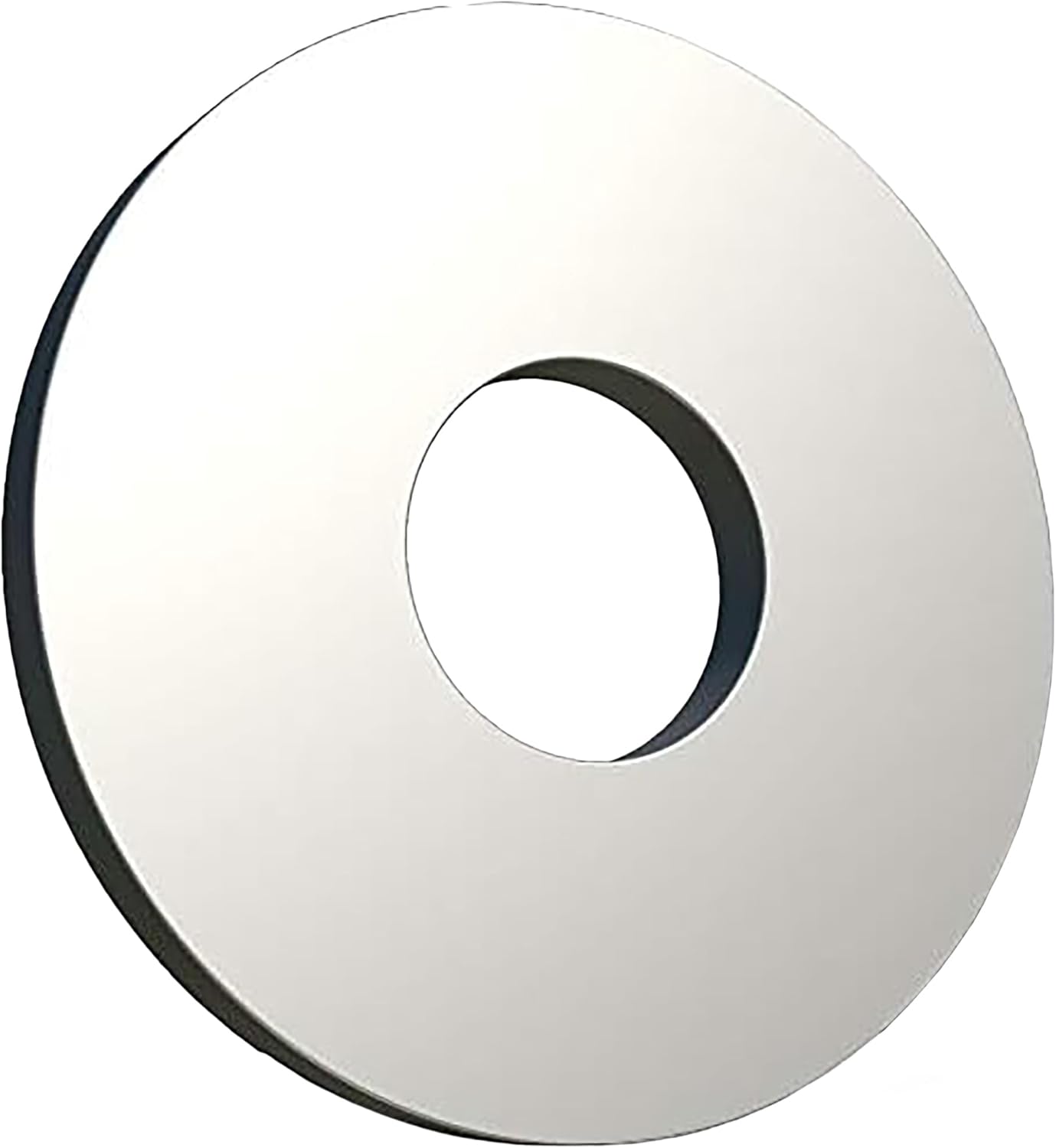 M6 Flat Penny Washer (Pack of 50) Large OD Plain Wide Round Metal Alloy Steel Washers for Screws – Zinc Coated Plated Galvanized Heavy Duty According to Standart ISO7093 M6 (6mm x 18mm)