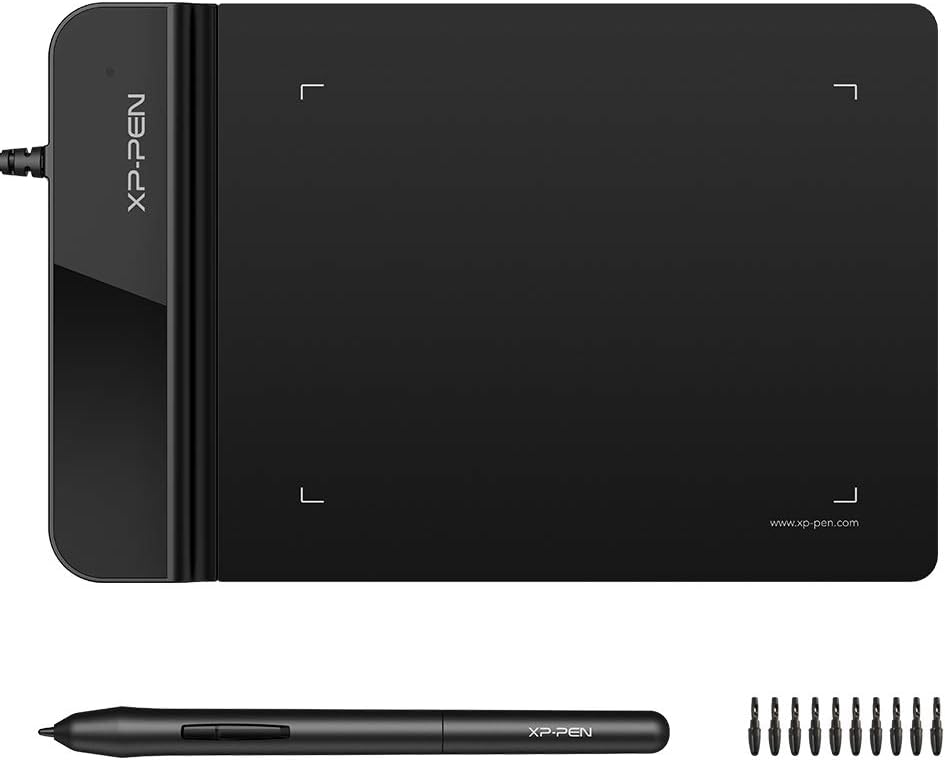 Drawing Tablet XPPen G430S OSU, Graphic Drawing Tablet with 8192 Levels Pressure Battery-Free Stylus, 4 x 3 inch Ultrathin, for OSU Game, Online Teaching Compatible with Window/Mac Black