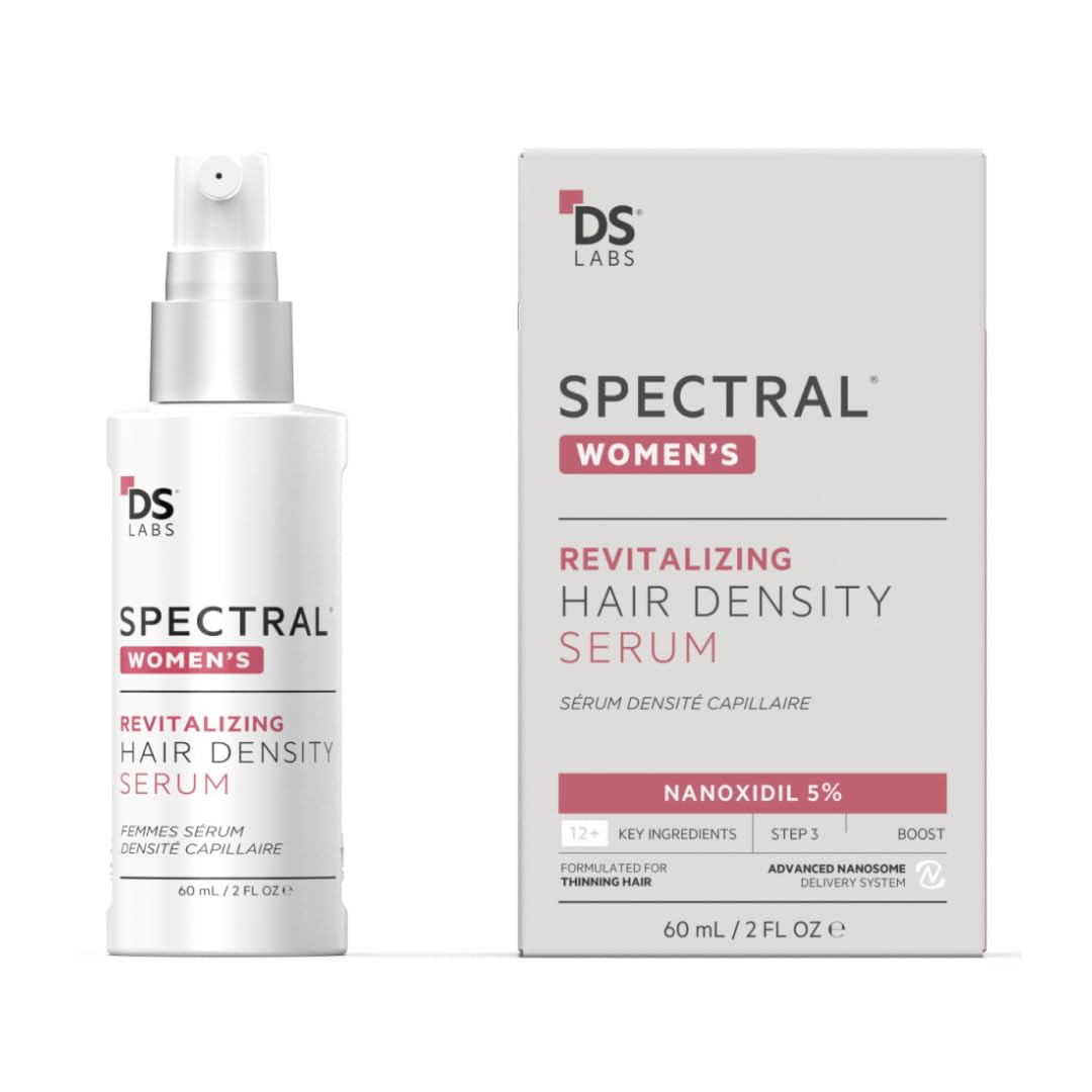 DS Labs Spectral Women's Formally Spectral.CSF - Hair Density Serum for Women, Thickening, Strengthening, Volumizing, Fuller-Looking Hair, 60mL, Packaging May Vary