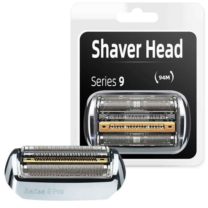 94M Series 9 Pro Bruan Shaver Replacement head Electric shaver accessories for Compatible with Foil Shaver Razors S9 series 9370cc, 9293s, 9290cc, 9291cc,9385cc, 9390cc, 9330s, 9296cc etc