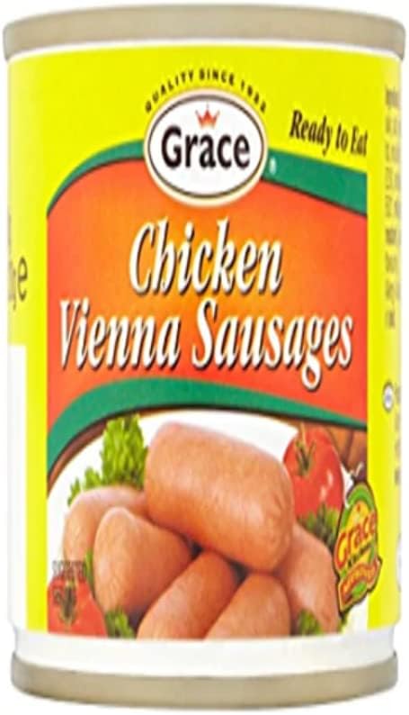 Grace Chicken Viennas Original 200g Box of 24