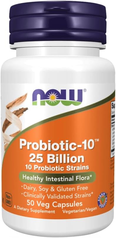 Now Foods Probiotic-10™ 25 Billion (50) Standard