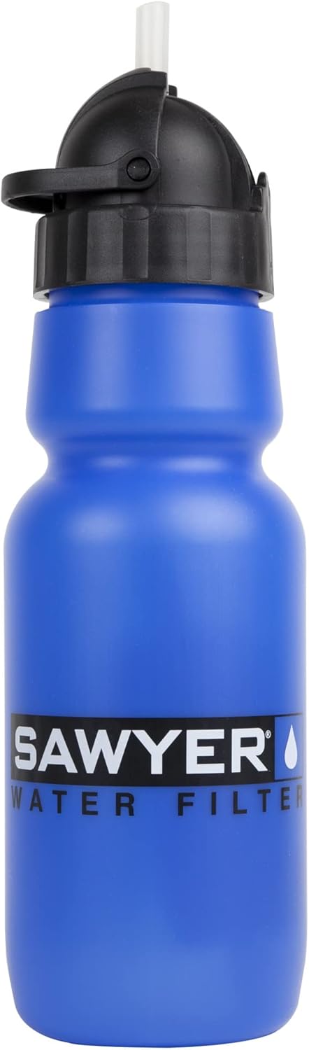 Sawyer Products SP140 Personal Water Bottle Filter, 34-Ounce,Blue