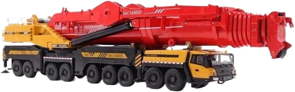 Engineering Crane Loader Gift Alloy Crane Model For SANY SAC16000S 1:50 Scale All Terrain Collection Ornament Souvenir Die Casting Gift Toy