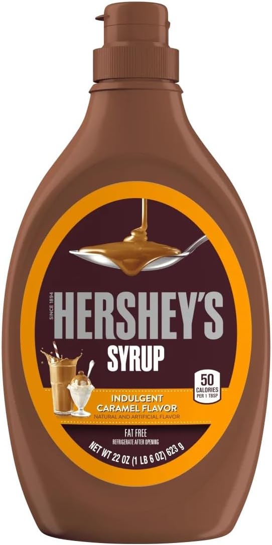 Hershey's Syrup Indulgent Caramel Flavour 623g (Pack of 1)