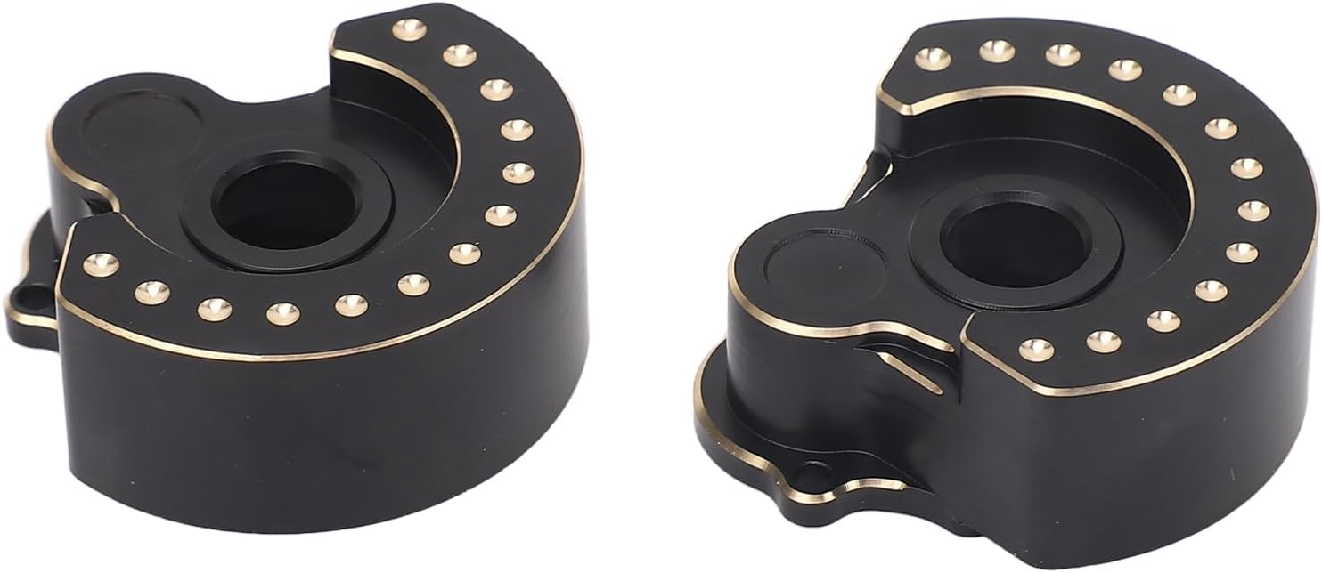 2pcs Brass Outer Portal Drive Housing Rustproof Front Rear Inner RC Steering Knuckle Portal Cover Remote & App Controlled Vehicle Parts Remote & App Controlled Vehicles & Parts