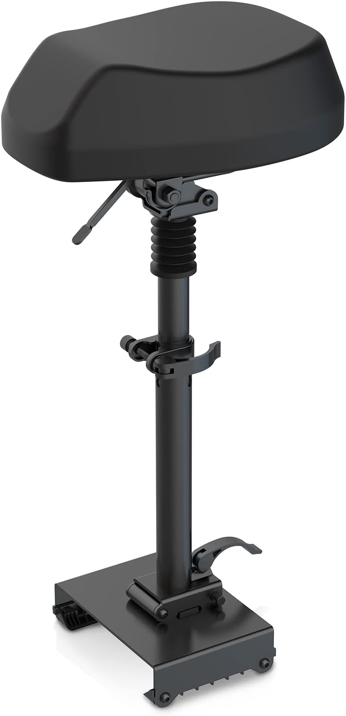 Gotrax Electric Scooter Seat Saddle for GXL V2/XR Ultra, G4/G MAX Ultra, Eclipse/Eclipse Ultra, APEX MAX/Fusion/Fusion Basic, Adjustable Comfortable and Shock-Absorbing Seat