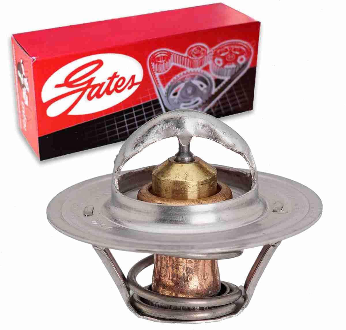 Gates Engine Coolant Thermostat compatible with Jeep Cherokee 2.5L 4.0L 4.2L 5.9L 6.6L L4 L6 V8 1974-2001