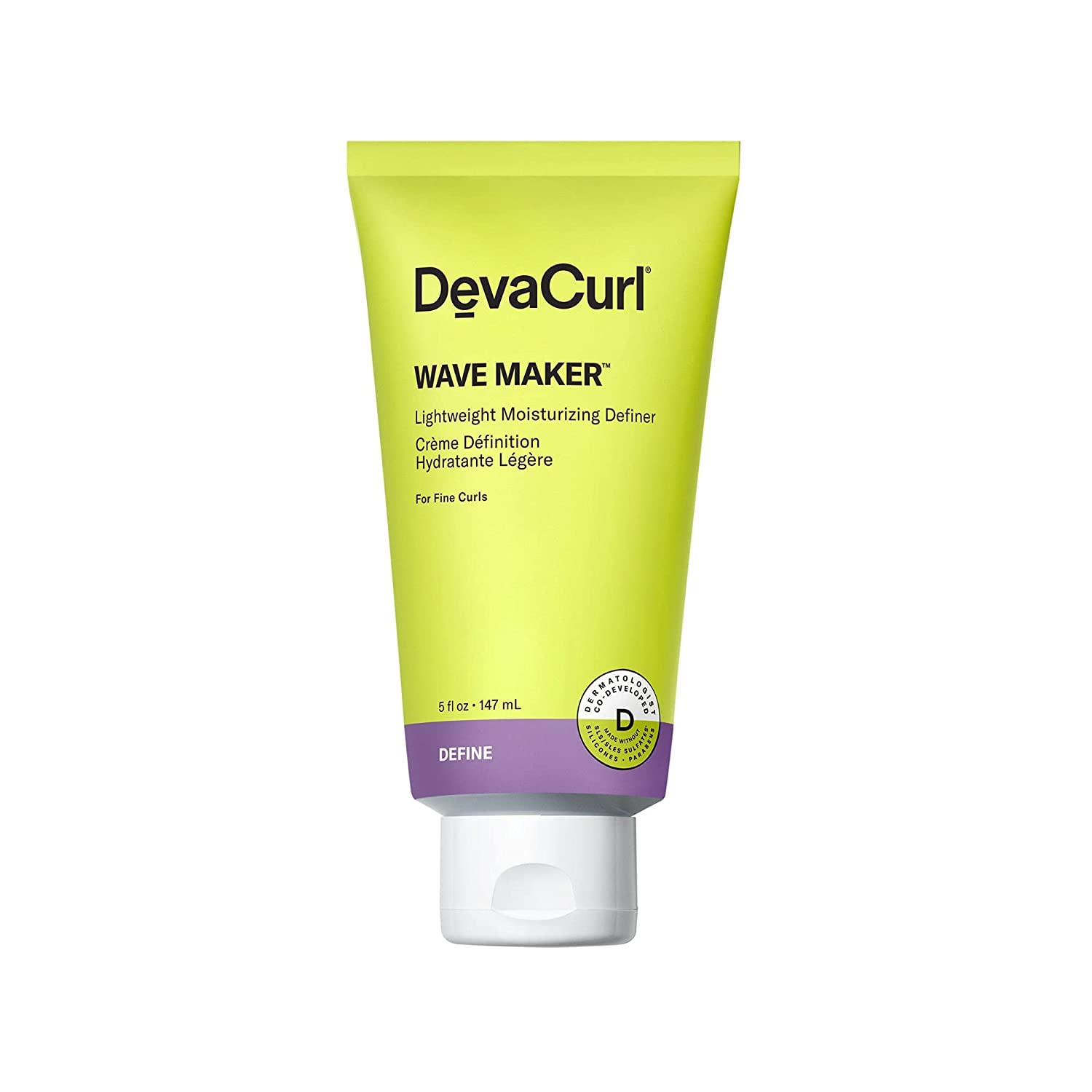 DevaCurl Wave Maker Lightweight Moisturizing Definer | Hydrates and Smooths Curls | Tames Frizz Up To 48 hours