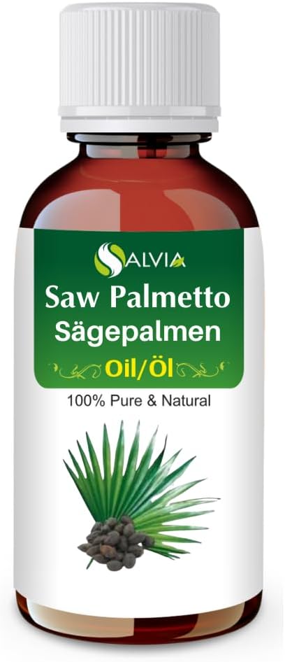 Saw Palmetto Oil (Serenoa Repens) | Pure and Natural Cold-Pressed Oil | Moisturize and Nourish Skin, Prevent Hair Loss| Used in Cream, Lotion, Shampoo, Serum, and Many Others - 100ML