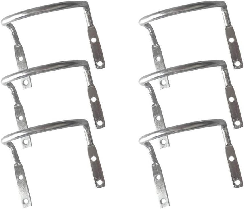 6 Pcs Heavy Duty Hammer Pliers Garden Tools Rack Hook Holder