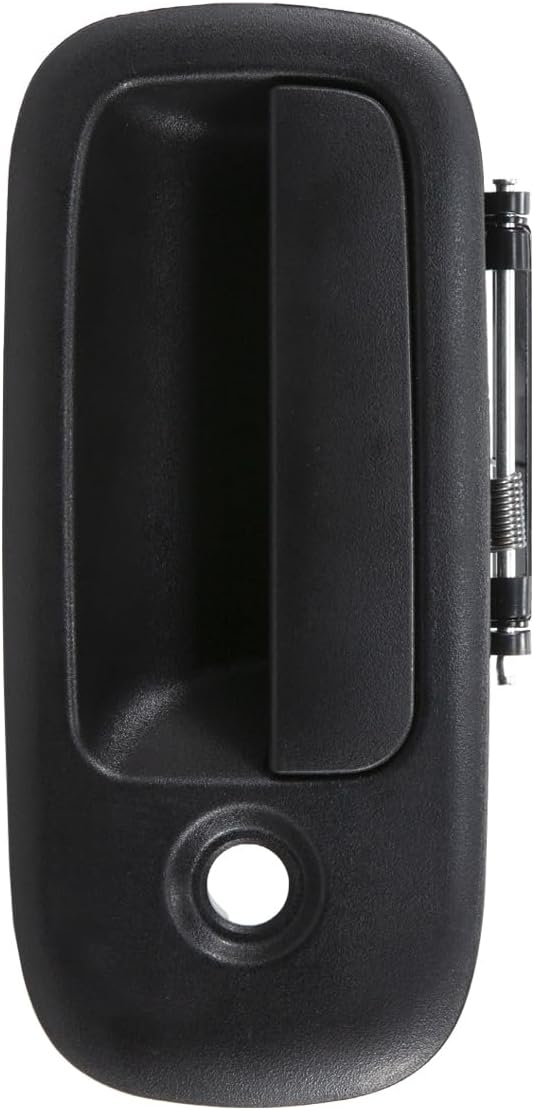 RLB-HILON Front Left Exterior Door Handle Compatible with Chevy Express 1500 2500 3500 4500 Van 1996 to 2009, for GMC Savana 1996 to 2009 Year