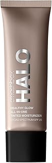 Smashbox Halo Healthy Glow All-In-One Tinted Moisturizer SPF 25 | Light to Medium Coverage| Hyaluronic Acid, Oil free + Anti Humidity