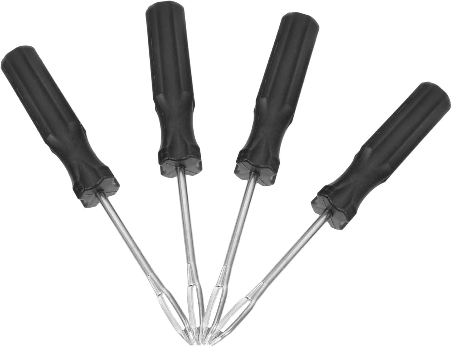 ULTECHNOVO 4pcs Tire Repair Tool Kit Heavy Duty Tyre Puncture Plug Fix Tool for Motorcycle Truck Auto Durable Construction for Quick Repairs