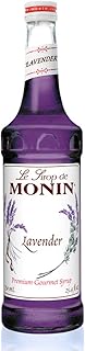 Monin - Lavender Syrup, Aromatic and Floral, Natural Flavors, Great for Cocktails, Lemonades, and Sodas, Non-GMO, Gluten-Free (750 ml)